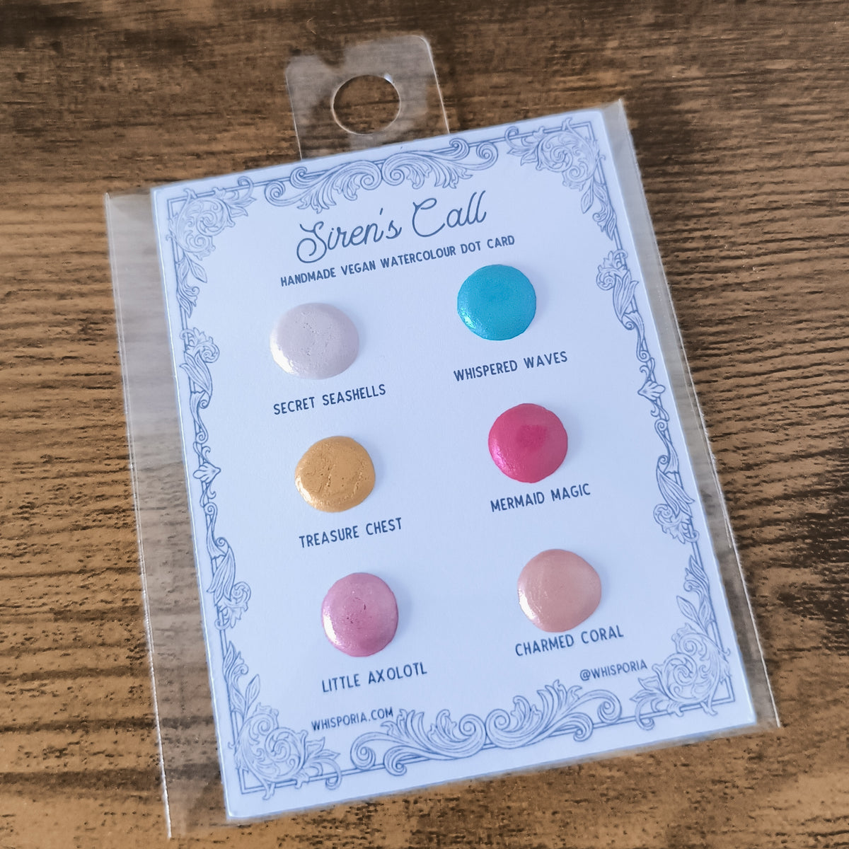 Siren's Call - Watercolour Dot Card Set (Vegan)