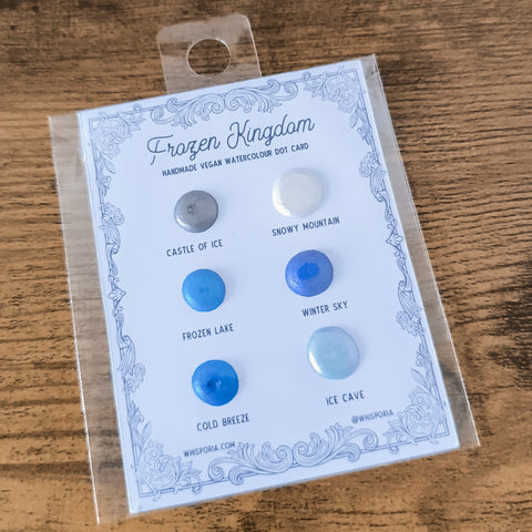 Frozen Kingdom - Watercolour Dot Card Set (Vegan)