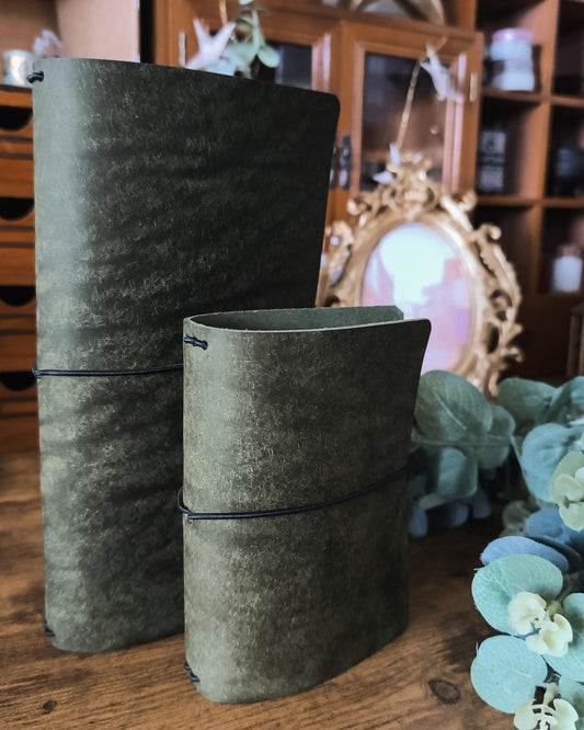 Forest Passport Leather Journal Cover