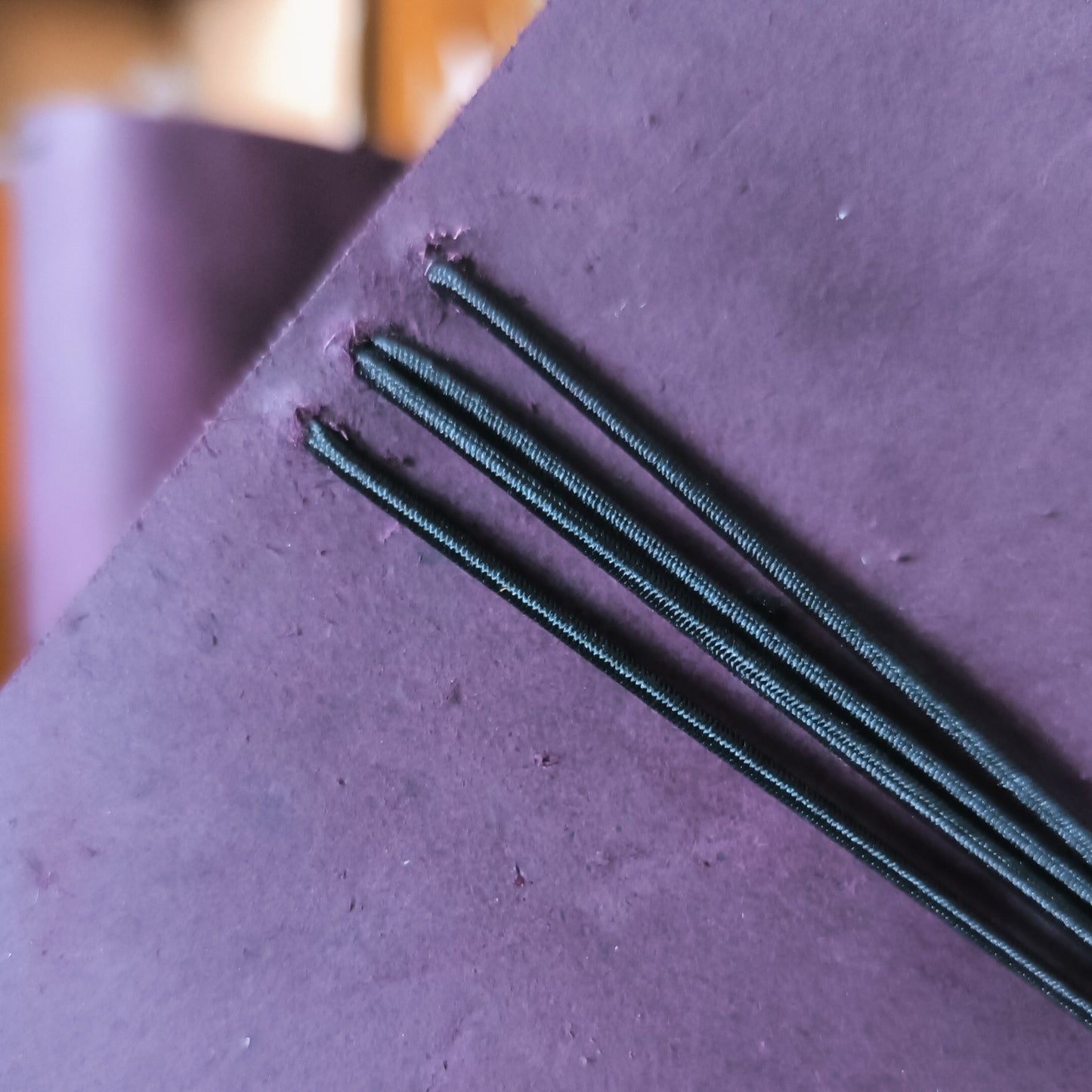 Amethyst Passport Leather Journal Cover