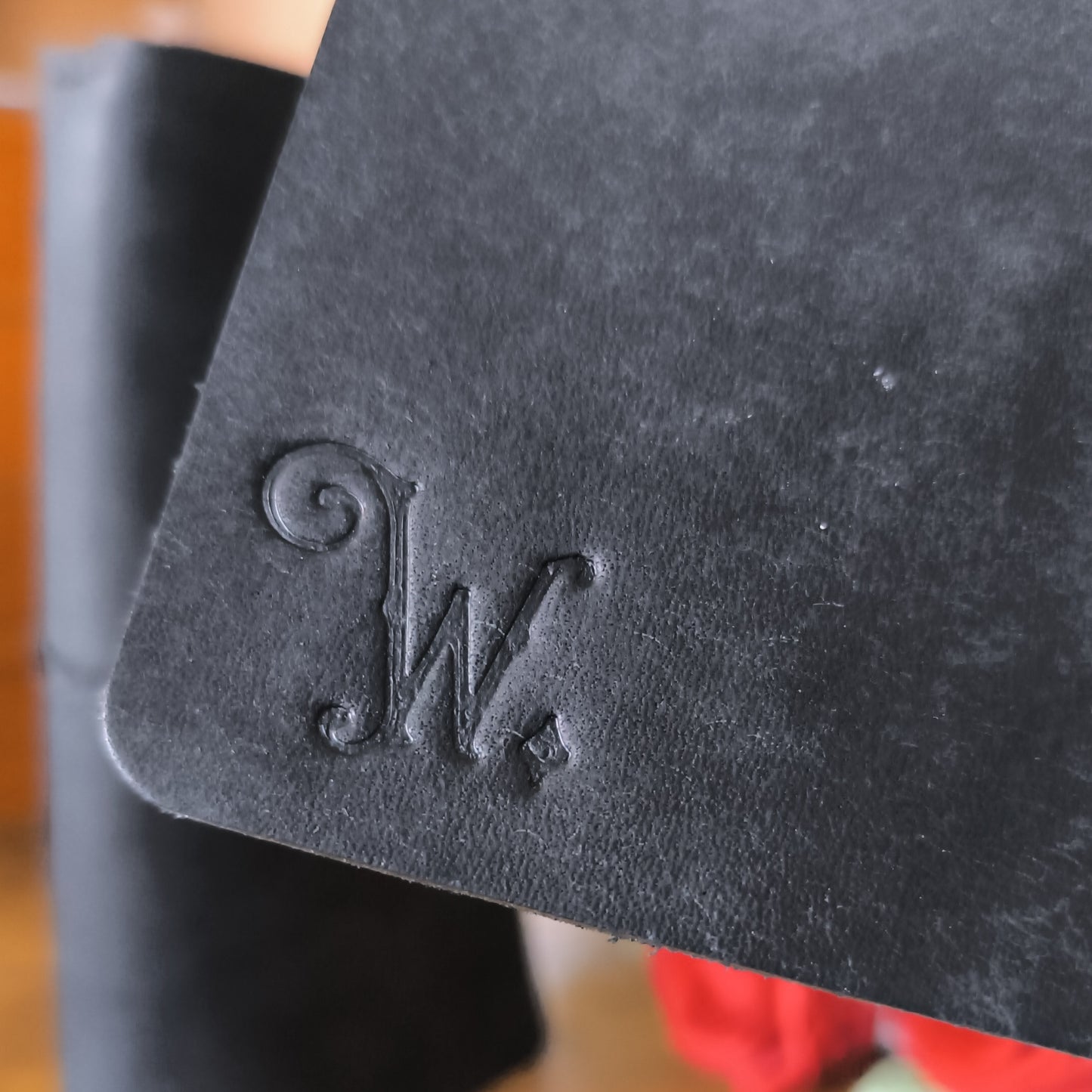 Obsidian Passport Leather Journal Cover