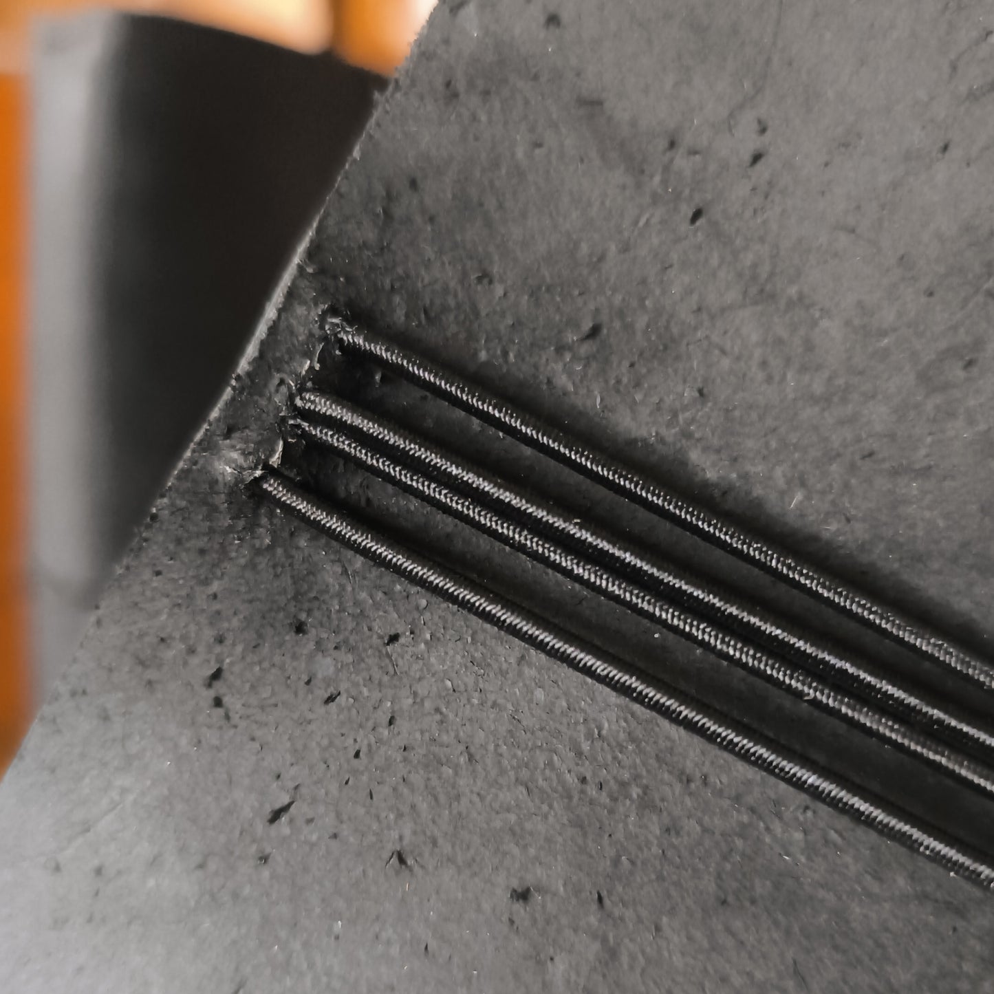 Obsidian Passport Leather Journal Cover