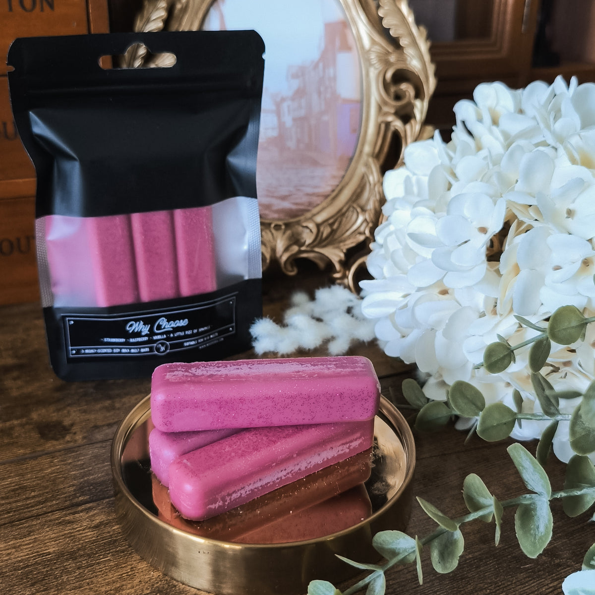 Why Choose - Strawberry, Raspberry, Vanilla & Sparkling Fizz Wax Melts