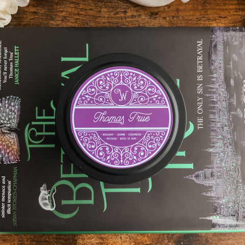 Thomas True - Bergamot, Jasmine & Cedarwood Candle