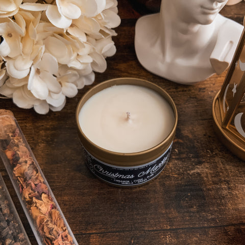 Christmas Market - Spiced Plum & Clove Candle (120ml Tin)