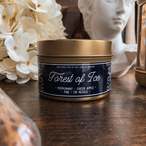 Forest of Ice - Peppermint, Pine & Fir Needle Candle (120ml Tin)