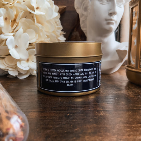 Forest of Ice - Peppermint, Pine & Fir Needle Candle (120ml Tin)