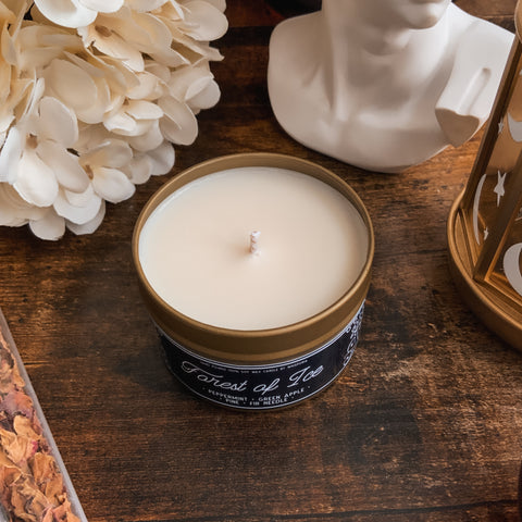 Forest of Ice - Peppermint, Pine & Fir Needle Candle (120ml Tin)
