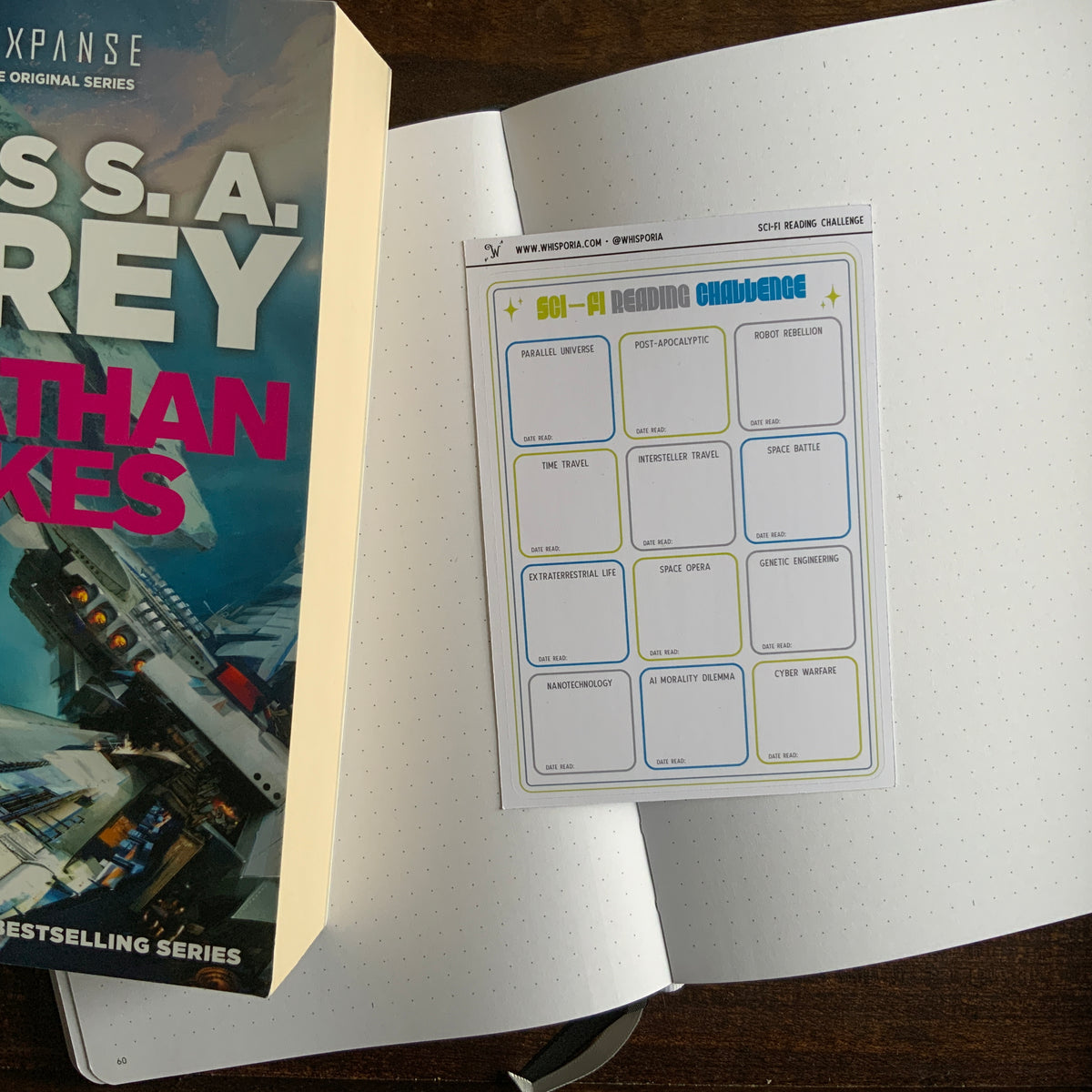 Sci-Fi Reading Challenge Sticker