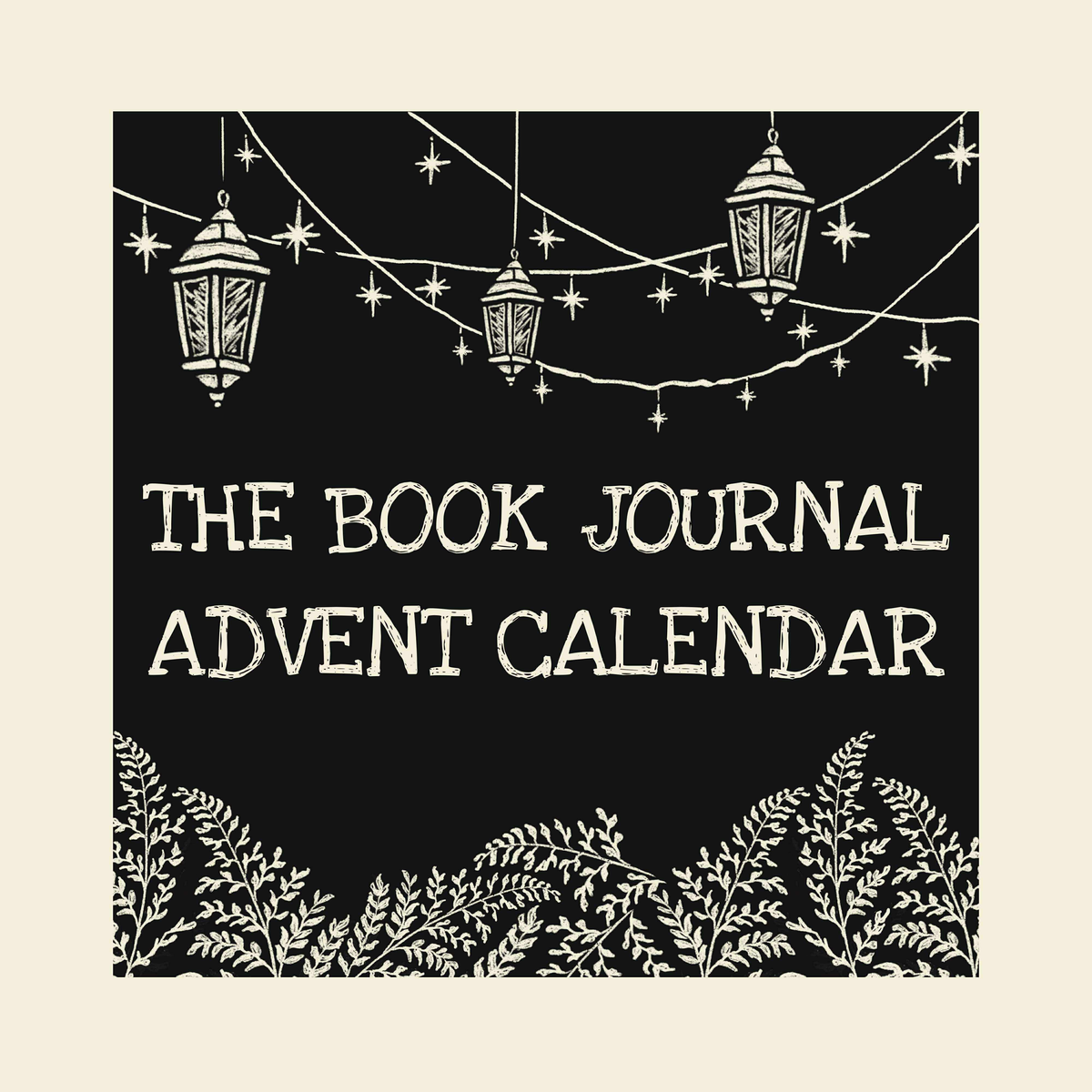 The Book Journal Advent Calendar graphic