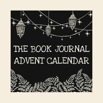 The Book Journal Advent Calendar graphic
