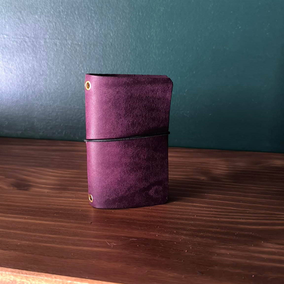 Amethyst Card Leather Journal Cover