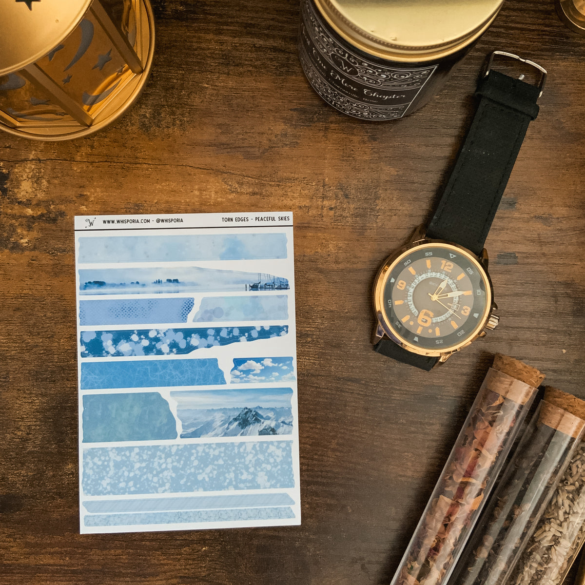 Peaceful Skies - Torn Edges (Small)