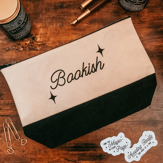 Bookish Dipped Pouch (Small)
