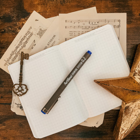 Artline Drawing System Pen (Blue)