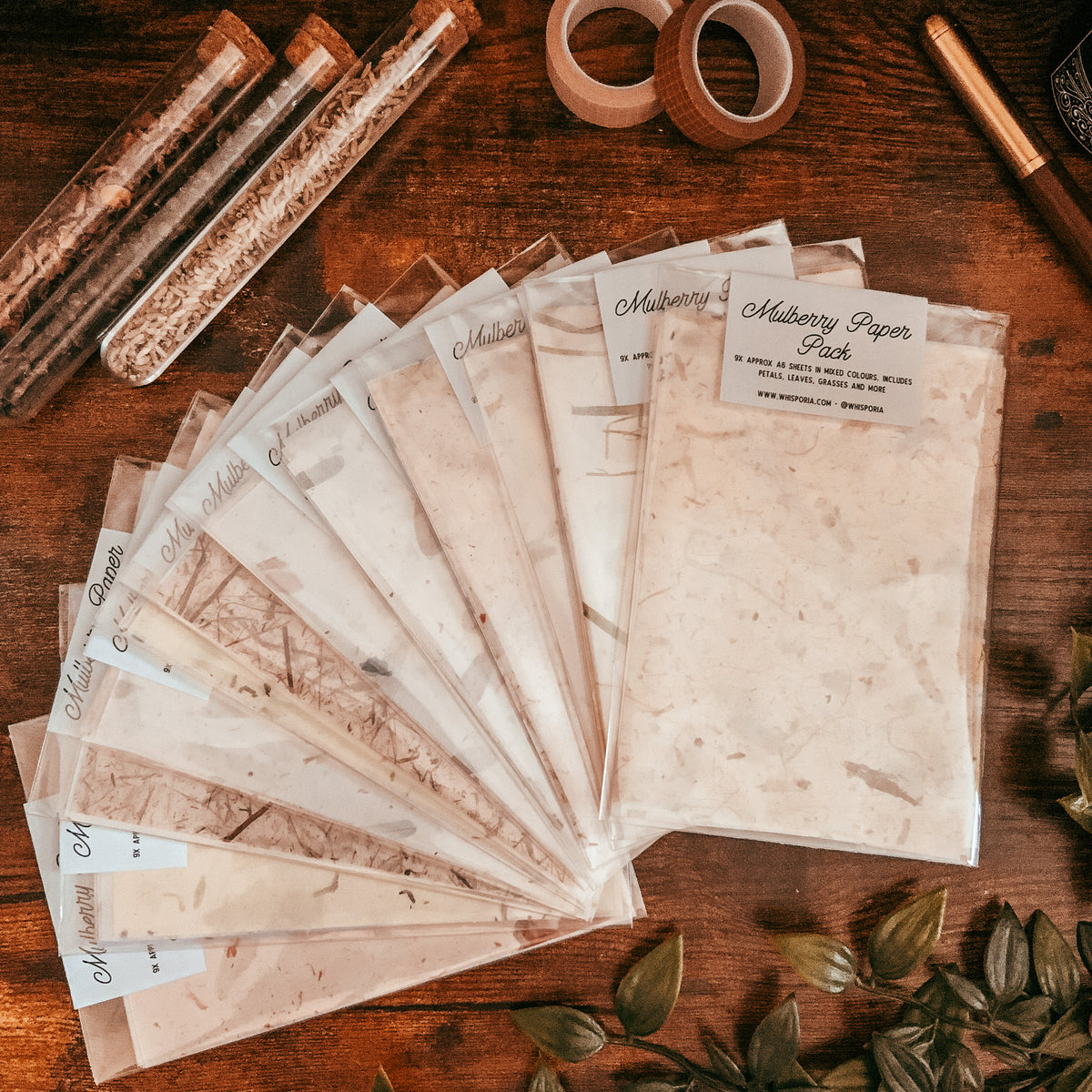 Muberry Paper Mixed Mulberry Paper Pack – Whisporia