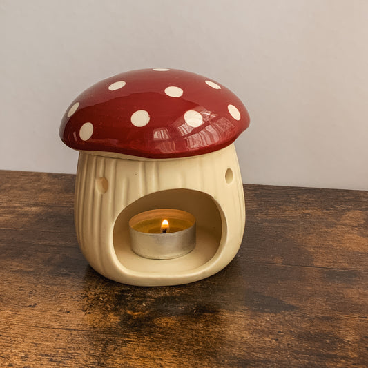 Mushroom Ceramic Wax Melter