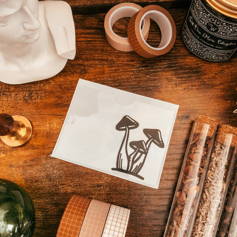 Toadstool Sticker Pocket