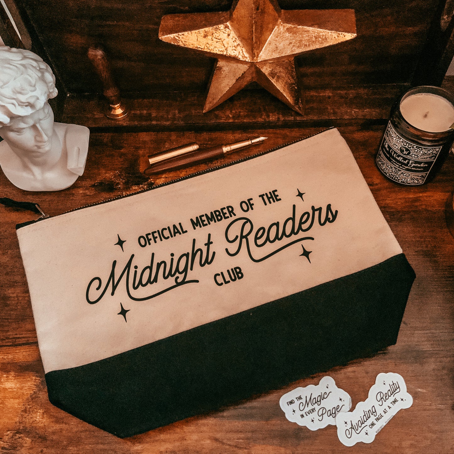 Midnight Readers Dipped Pouch (Large)