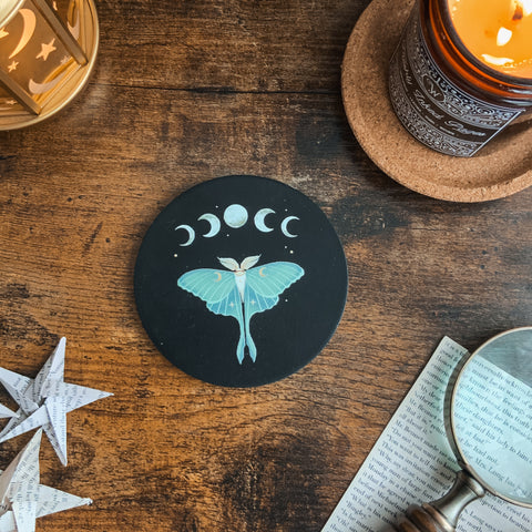 Luna Moth Coaster