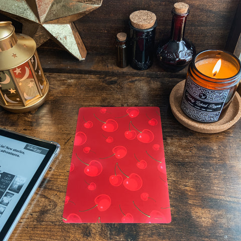 Red Cherry Pattern Kindle Paperwhite Vinyl Insert