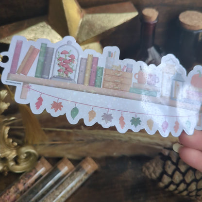 Holo Pastel Autumn Shelf Bookmark