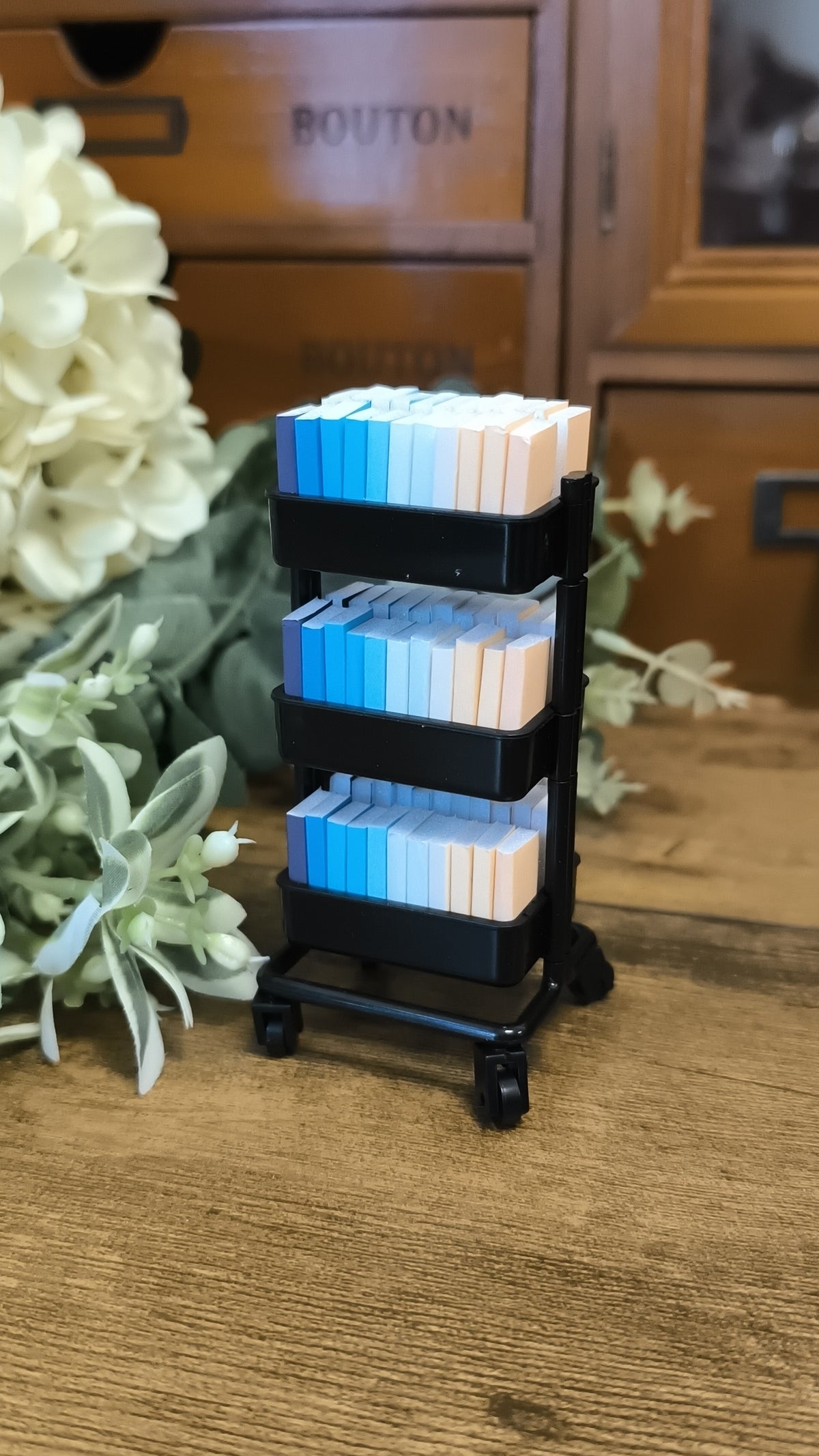 Mini Book Cart - Beach