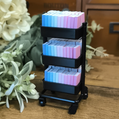 Mini Book Cart - Raspberry Parfait