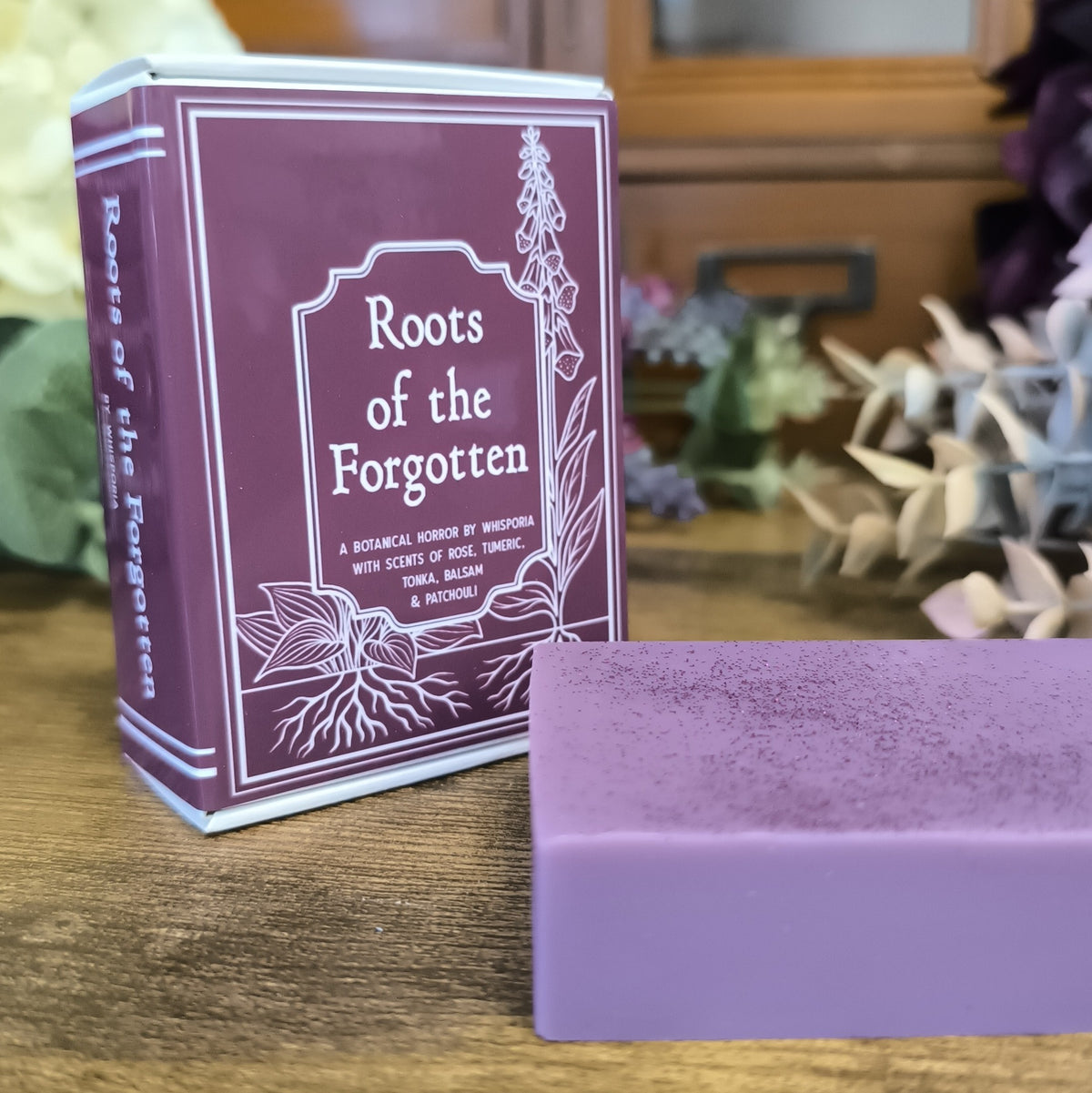 Roots of the Forgotten - Rose & Tonka Soy Book Wax Melt