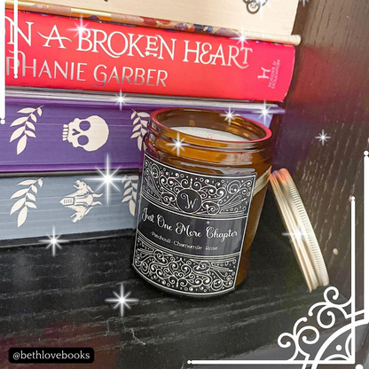 Just One More Chapter - Rose & Chamomile Candle