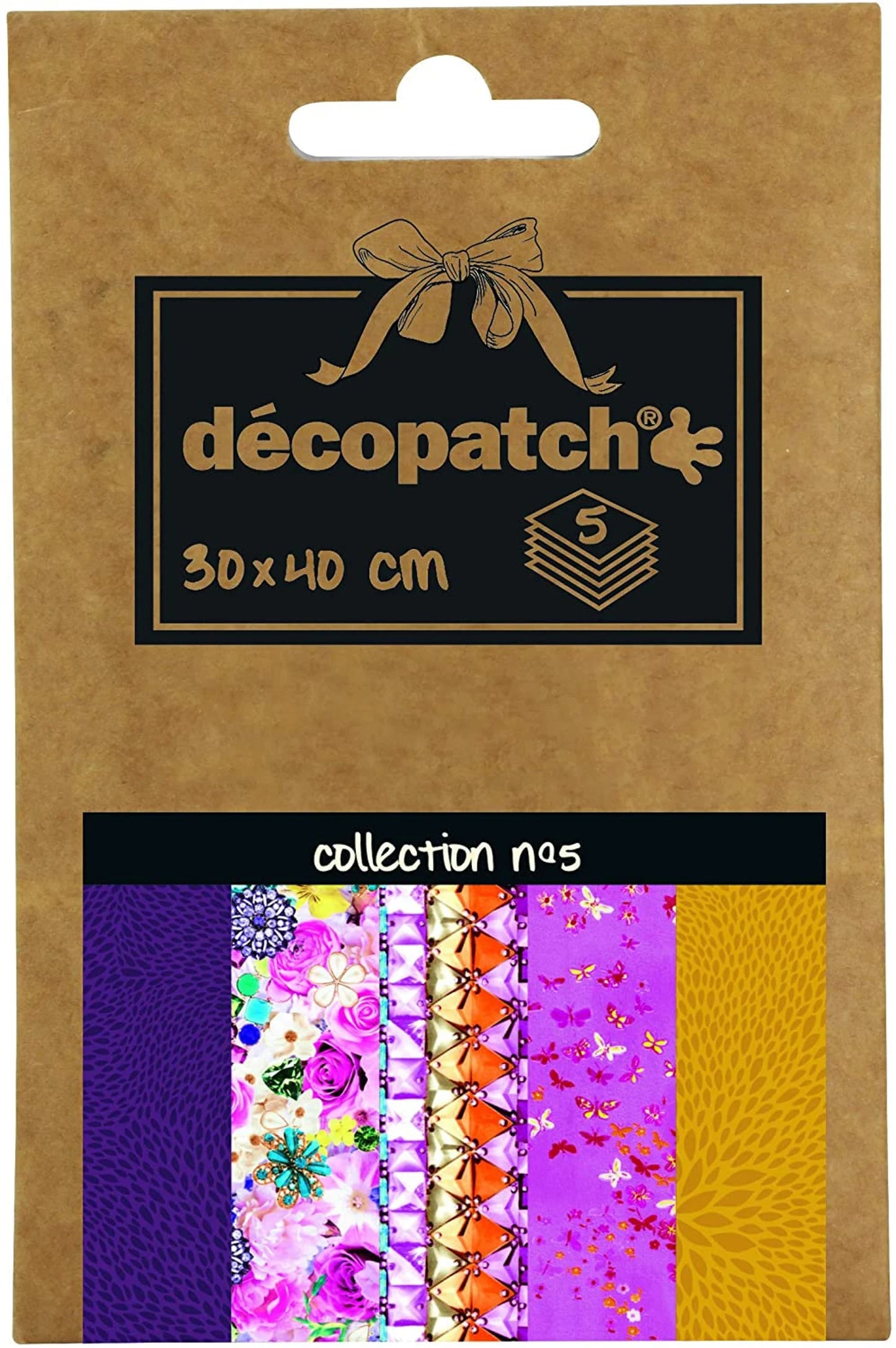 Decopatch no.5 (Pink & Mustard)