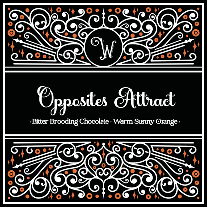 Opposites Attract - Chocolate Orange Candle