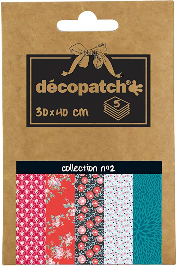 Decopatch no.2 (Red Floral)