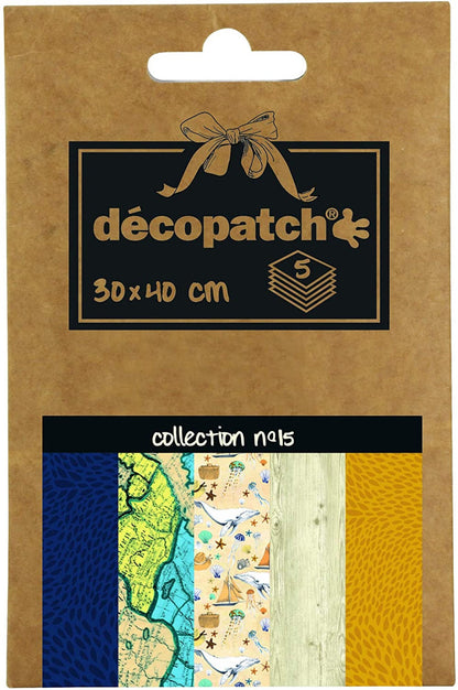 Decopatch no.15 (Ocean Map)