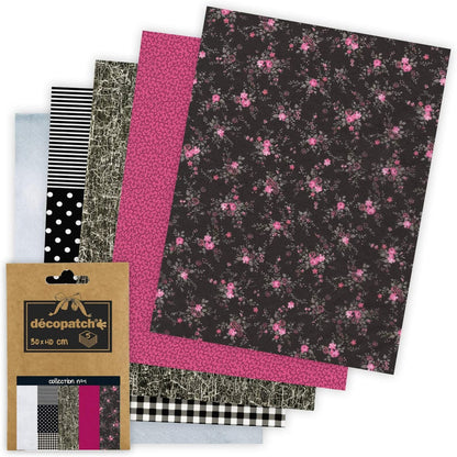 Decopatch no.4 (Black & Pink)